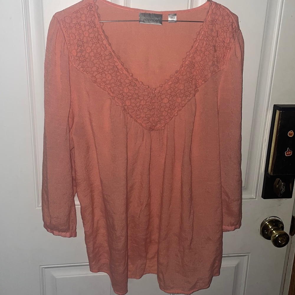 Long sleeved, but light weight, casual shirt